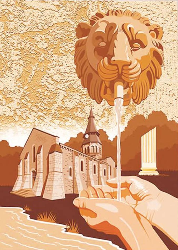 Photo du panneau : Néris les Bains